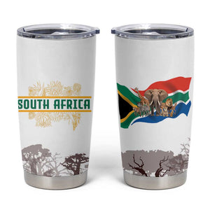 South Africa Wildlife Pride Tumbler Cup Big Five Animals