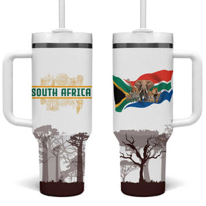 South Africa Wildlife Pride Tumbler With Handle Big Five Animals