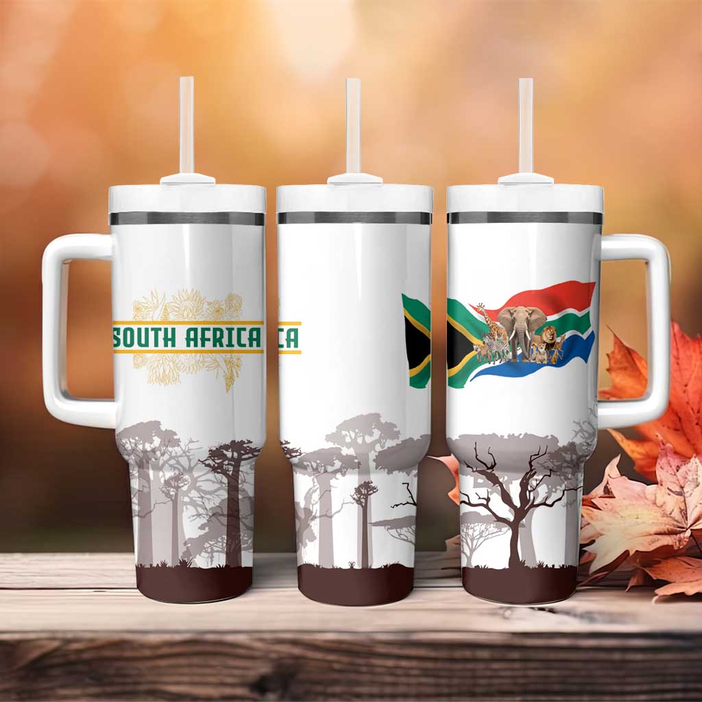 South Africa Wildlife Pride Tumbler With Handle Big Five Animals