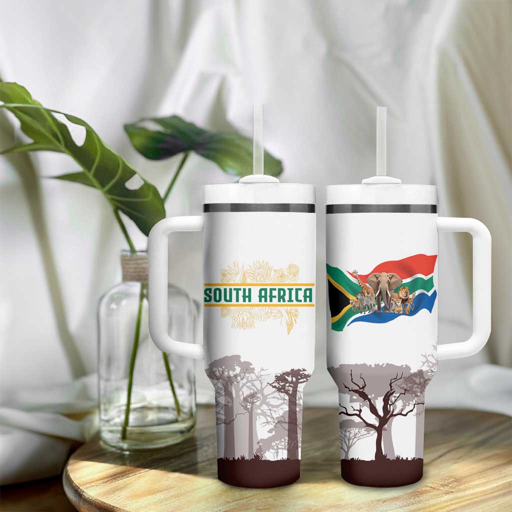 South Africa Wildlife Pride Tumbler With Handle Big Five Animals