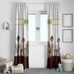 South Africa Wildlife Pride Window Curtain Big Five Animals