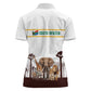 South Africa Wildlife Pride Women Polo Shirt Big Five Animals
