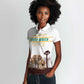 South Africa Wildlife Pride Women Polo Shirt Big Five Animals