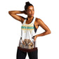 South Africa Wildlife Pride Women Racerback Tank Big Five Animals