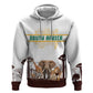 South Africa Wildlife Pride Zip Hoodie Big Five Animals
