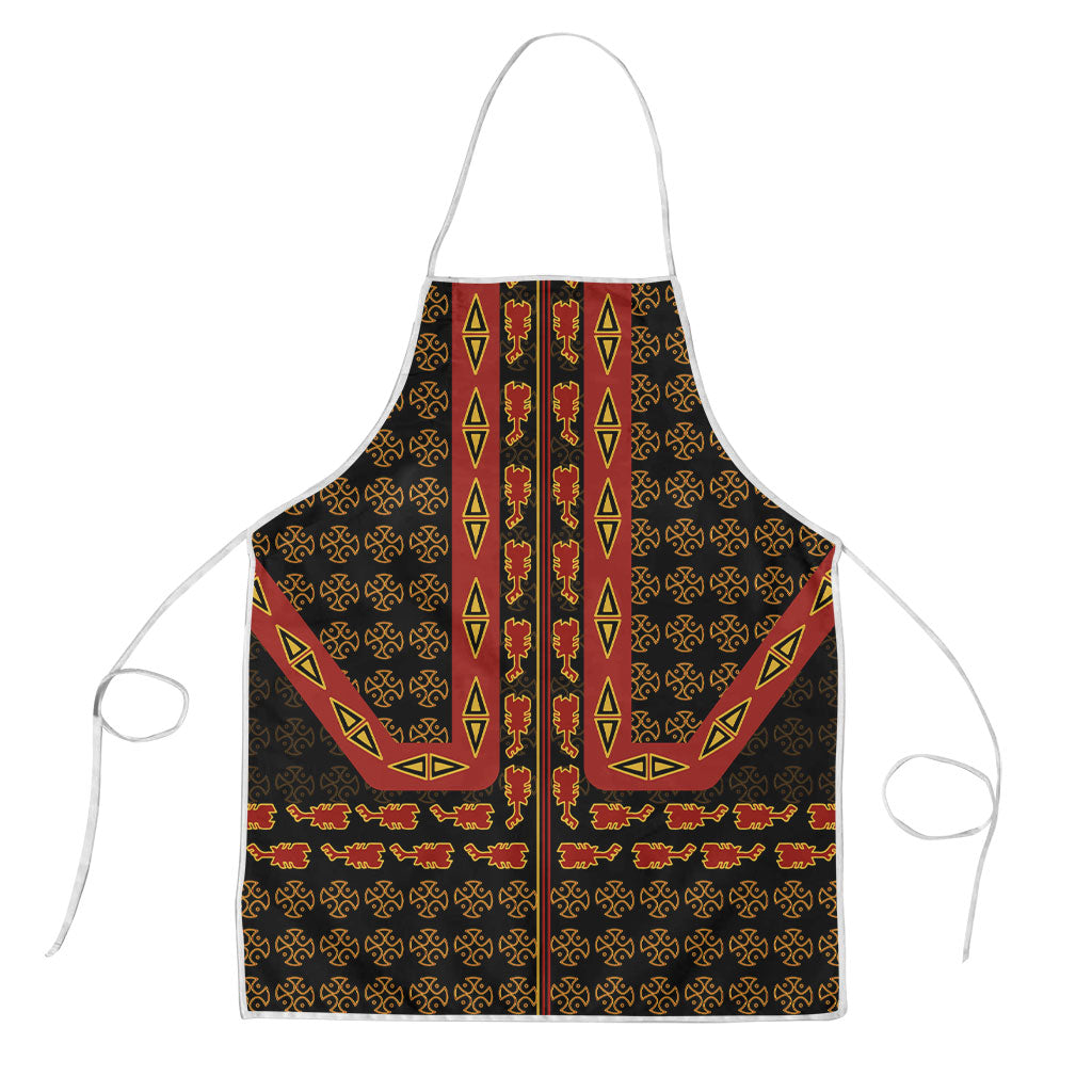 Cameroon Toghu Heritage Apron Traditional Bamenda Pattern In African