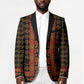 Cameroon Toghu Heritage Blazer Traditional Bamenda Pattern In African