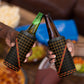 Cameroon Toghu Heritage 4 in 1 Can Cooler Tumbler Traditional Bamenda Pattern In African