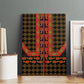 Cameroon Toghu Heritage Canvas Wall Art Traditional Bamenda Pattern In African