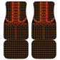 Cameroon Toghu Heritage Car Mats Traditional Bamenda Pattern In African