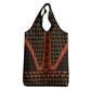 Cameroon Toghu Heritage Grocery Bag Traditional Bamenda Pattern In African