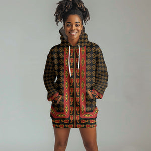 Cameroon Toghu Heritage Hoodie Dress Traditional Bamenda Pattern In African