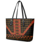 Cameroon Toghu Heritage Leather Tote Bag Traditional Bamenda Pattern In African
