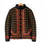 Cameroon Toghu Heritage Padded Jacket Traditional Bamenda Pattern In African