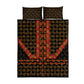 Cameroon Toghu Heritage Quilt Bed Set Traditional Bamenda Pattern In African