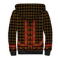 Cameroon Toghu Heritage Sherpa Hoodie Traditional Bamenda Pattern In African