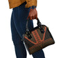 Cameroon Toghu Heritage Shoulder Handbag Traditional Bamenda Pattern In African