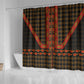 Cameroon Toghu Heritage Shower Curtain Traditional Bamenda Pattern In African