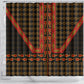 Cameroon Toghu Heritage Shower Curtain Traditional Bamenda Pattern In African