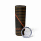 Cameroon Toghu Heritage Skinny Tumbler Traditional Bamenda Pattern In African