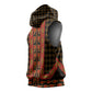 Cameroon Toghu Heritage Sleeveless Hoodie Traditional Bamenda Pattern In African