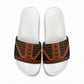 Cameroon Toghu Heritage Slide Sandals Traditional Bamenda Pattern In African