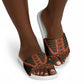 Cameroon Toghu Heritage Slide Sandals Traditional Bamenda Pattern In African