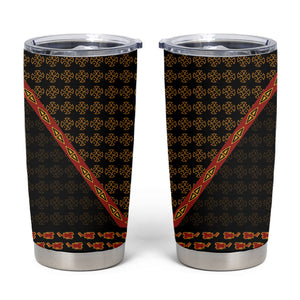 Cameroon Toghu Heritage Tumbler Cup Traditional Bamenda Pattern In African