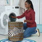 Cameroon Toghu Bamenda Laundry Basket African Traditional Art