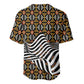 Cameroon Toghu Bamenda Baseball Jersey African Traditional Art