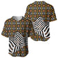 Cameroon Toghu Bamenda Baseball Jersey African Traditional Art