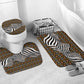 Cameroon Toghu Bamenda Bathroom Set African Traditional Art