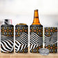 Cameroon Toghu Bamenda 4 in 1 Can Cooler Tumbler African Traditional Art