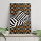 Cameroon Toghu Bamenda Canvas Wall Art African Traditional Art