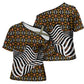 Cameroon Toghu Bamenda Cross Shoulder Shirt African Traditional Art