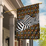 Cameroon Toghu Bamenda Garden Flag African Traditional Art