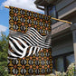 Cameroon Toghu Bamenda Garden Flag African Traditional Art