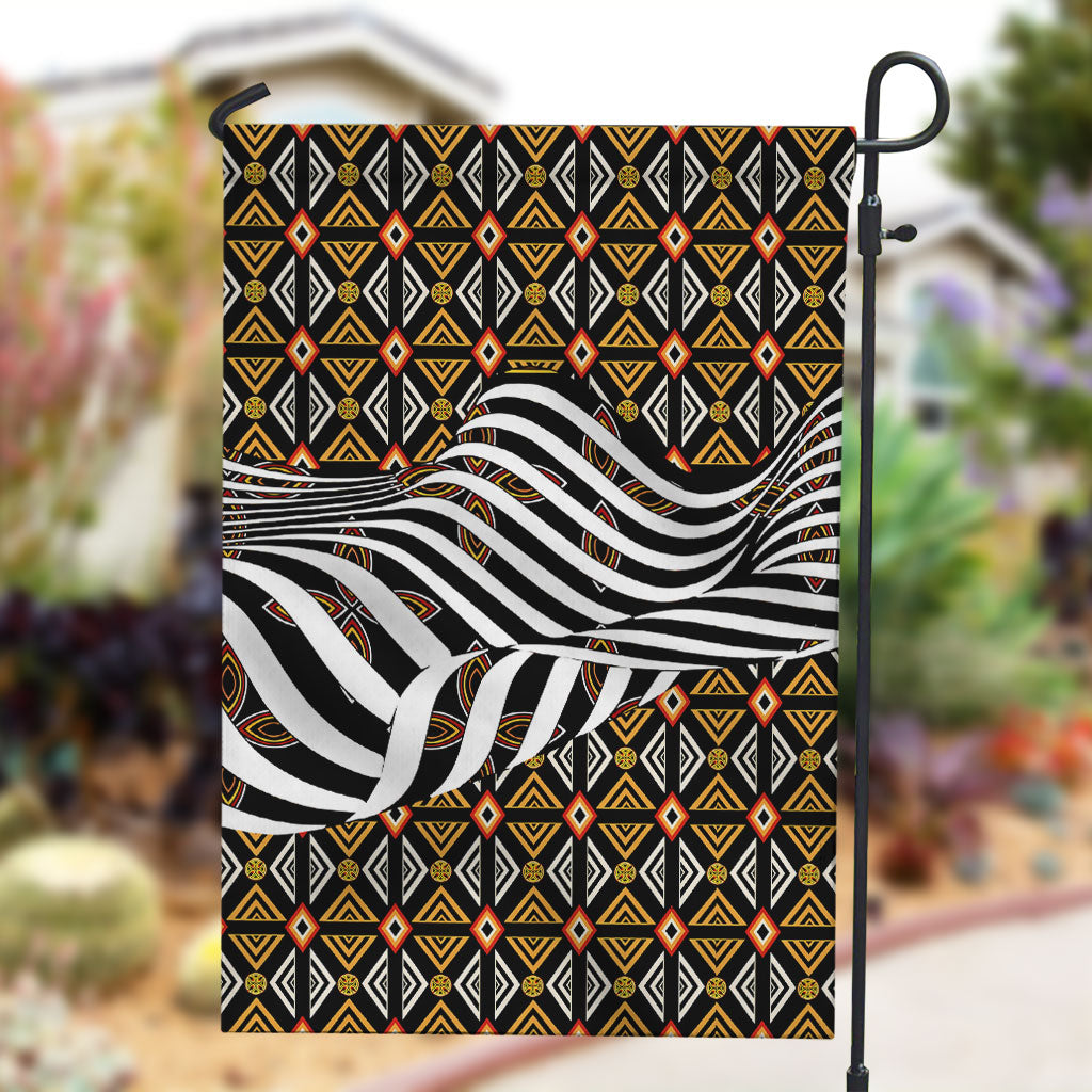 Cameroon Toghu Bamenda Garden Flag African Traditional Art