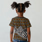 Cameroon Toghu Bamenda Kid T shirt African Traditional Art