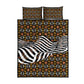 Cameroon Toghu Bamenda Quilt Bed Set African Traditional Art