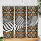 Cameroon Toghu Bamenda Skinny Tumbler African Traditional Art
