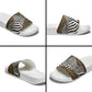 Cameroon Toghu Bamenda Slide Sandals African Traditional Art
