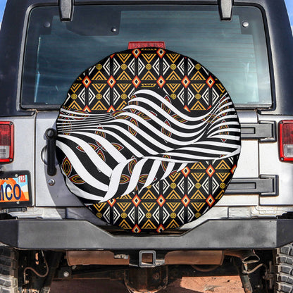 Cameroon Toghu Bamenda Spare Tire Cover African Traditional Art