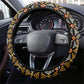 Cameroon Toghu Bamenda Steering Wheel Cover African Traditional Art