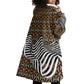 Cameroon Toghu Bamenda Wearable Blanket Hoodie African Traditional Art