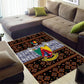 Cameroon Toghu Area Rug Flag Coat Of Arms - Traditional Bamenda Art