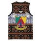 Cameroon Toghu Basketball Jersey Flag Coat Of Arms - Traditional Bamenda Art