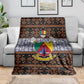 Cameroon Toghu Blanket Flag Coat Of Arms - Traditional Bamenda Art