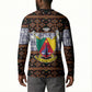 Cameroon Toghu Button Sweatshirt Flag Coat Of Arms - Traditional Bamenda Art
