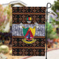 Cameroon Toghu Garden Flag Flag Coat Of Arms - Traditional Bamenda Art